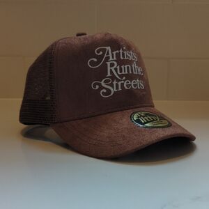 Brown Trucker Hat - Artists Run the Streets